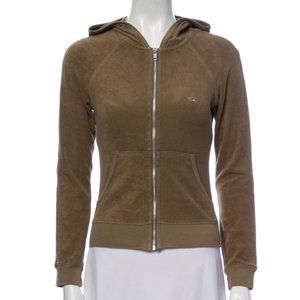 Slim Burberry Zip-up Hoodie